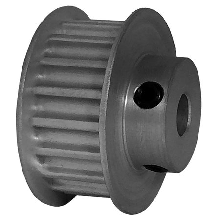 B B MANUFACTURING 18-5P09-6FA3, Timing Pulley, Aluminum, Clear Anodized 18-5P09-6FA3